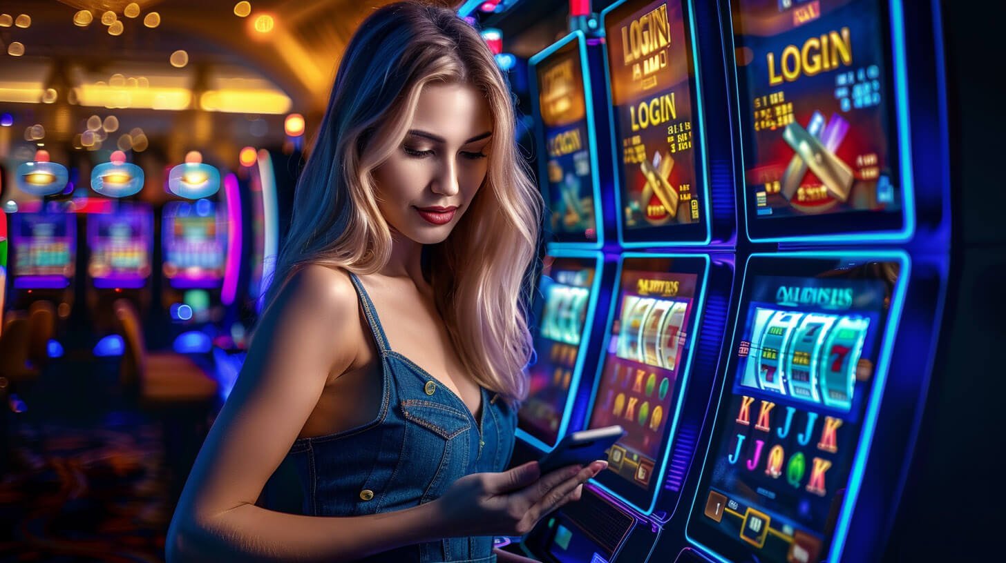 Ilustrasi mekanisme gulungan slot online dengan simbol-simbol beragam di platform z125